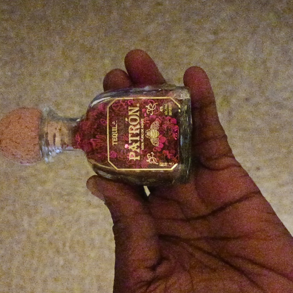 Designer liquor bottles handmade by me